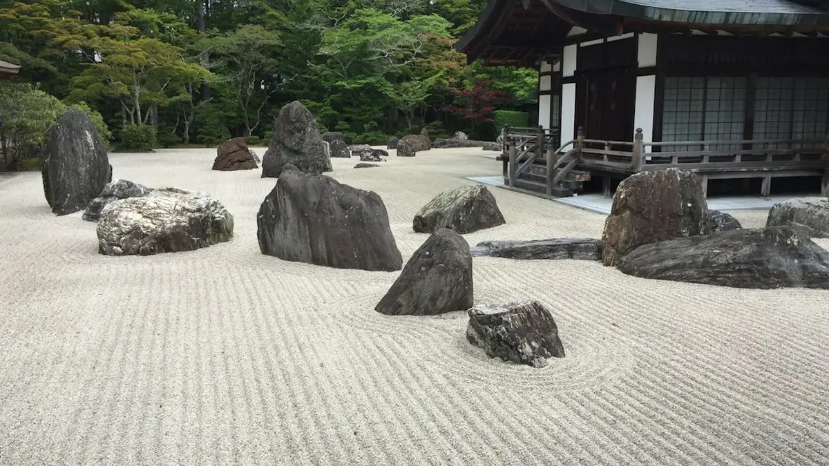 Jardin zen japon